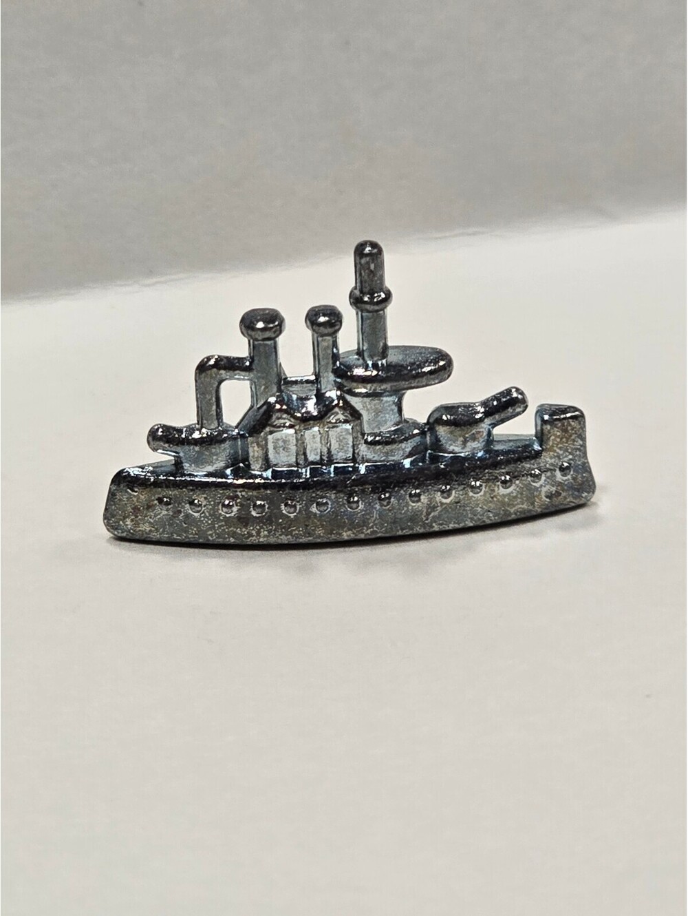 Monopoly Battleship Metal Token Pawn Mover Replacement Game Piece Vintage Ship